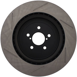 StopTech Power Slot 04 STi Rear Left Slotted Rotor by DTX Performance for high performance brake upgrades, veteran owned shop