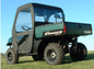 Seizmik 09+ Polaris Ranger 570/700/800 Full-Size Soft Door with Rear Window in outdoor setting