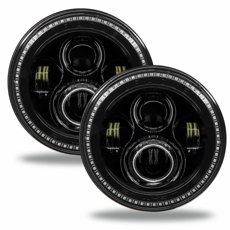 Oracle Jeep Wrangler JL/Gladiator JT 7in. High Powered LED Headlights - High performance car parts by DTX Performance