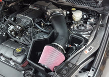 Load image into Gallery viewer, JLT 15-17 Ford Mustang GT (w/Roush/VMP Supercharger) Blk Tex CAI Kit w/Red Filter - Tune Req. performance upgrades by DTX Performance