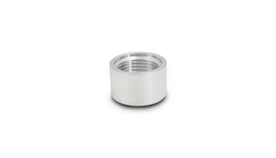 Vibrant -8 AN Female Weld Bung, 3/4in -16 Thread, Aluminum, high performance auto parts, DTX Performance, performance car parts