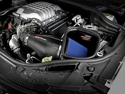 aFe Track Series Carbon Fiber Pro 5R AIS - 2018 Jeep Grand Cherokee Trackhawk (WK2) V8-6.2L(SC) performance upgrade
