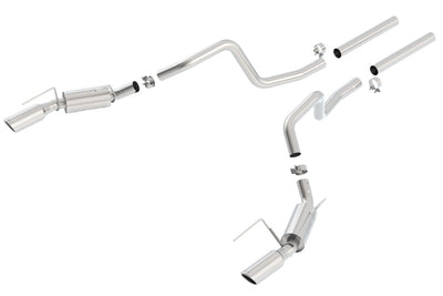 Borla 05-09 Ford Mustang GT Dual Exhaust, high performance auto parts, veteran owned performance shop, performance upgrades