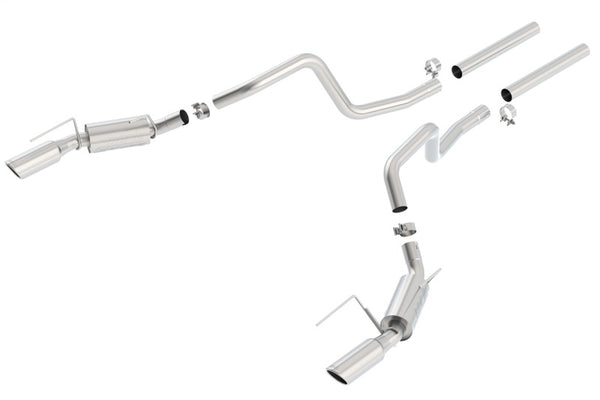 Borla 05-09 Ford Mustang GT Dual Exhaust, high performance auto parts, veteran owned performance shop, performance upgrades