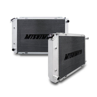 Mishimoto 79-93 Ford Mustang Manual Aluminum Radiator, performance car parts by DTX Performance for high performance auto tuning