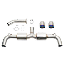 Load image into Gallery viewer, Injen 19-22 Hyundai Veloster N L4 2.0L Turbo Performance SS Axle Back Exhaust System - Burnt Ti Tips - DTX Performance