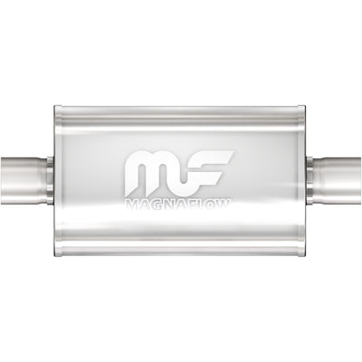 MagnaFlow Muffler Mag SS 14X5X8 2.5X2.5 C/C performance car part by DTX Performance for exhaust systems and engine performance upgrades.