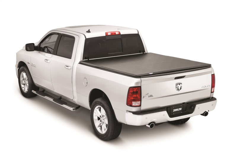 Tonno Pro 2019+ Dodge Ram 1500 Fleetside Tonno Fold Tri-Fold Tonneau Cover on truck