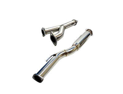 ISR Performance GT Single Exhaust - Hyundai Genesis Coupe 3.8 - Burnt Tip, high performance car parts from DTX Performance