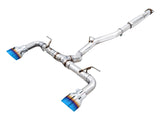 AWE Track Edition Exhaust for Subaru BRZ / Toyota GR86 / Toyota 86 / Scion FR-S - Vapor Blue Tips