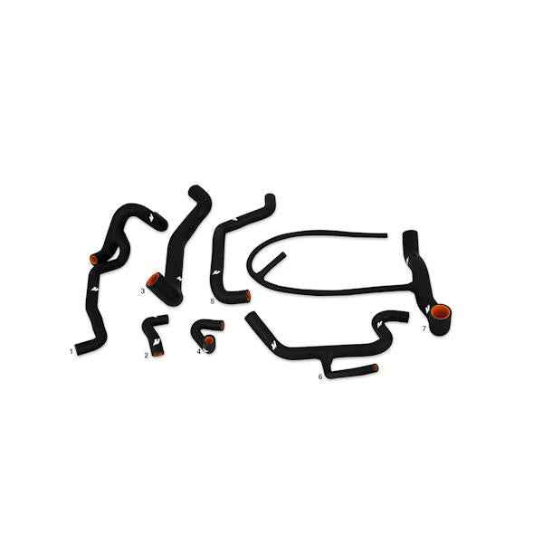 Mishimoto 95-98 Volkswagen Golf VR6 Black Silicone Hose Kit, high performance auto parts, performance upgrades, available from DTX Performance.