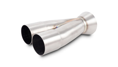Vibrant 2-1 Merge Collector 2.00in Inlet I.D. x 3.00in Outlet O.D. 8.25in Overall Length, performance exhaust headers, DTX Performance