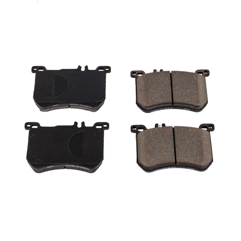 Power Stop 15-16 Mercedes-Benz SL400 Front Z16 Evolution Ceramic Brake Pads - DTX Performance