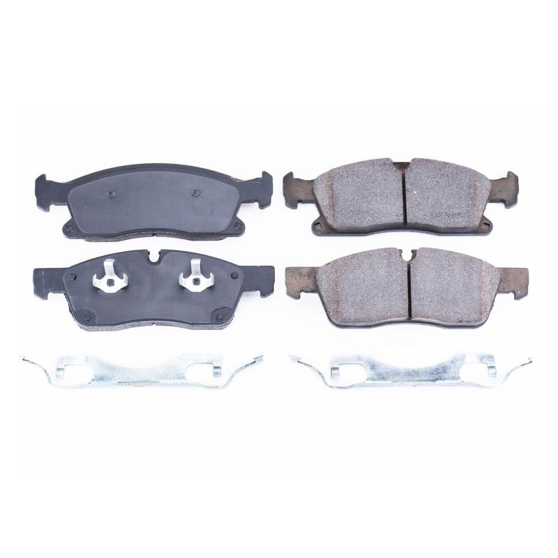 Power Stop 13-16 Dodge Durango Front Z17 Evolution Ceramic Brake Pads w/Hardware - DTX Performance