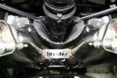 Invidia 13+ Lexus IS 250/IS 350 Q300 w/ Rolled Stainless Steel Tips Axle-Back Exhaust for performance car upgrades