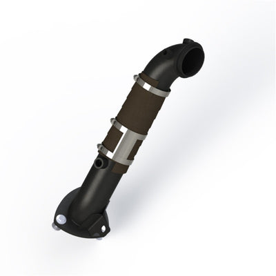 MBRP 15-16 Chevy/GMC 6.6L Duramax 3in Down Pipe (For 3 Bolt Flange Style Connection) exhaust performance upgrade