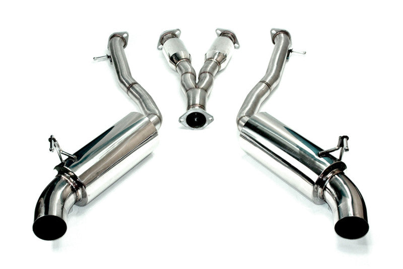 ISR Performance ST Series Exhaust - 03-07 Nissan 350Z from DTX Performance, enhancing performance car parts.