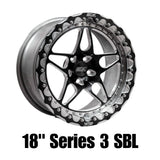 Belak 18x11 / 6.75in BS / 5x112mm BP / High Pad / Series 3 - Single Beadlock Wheel