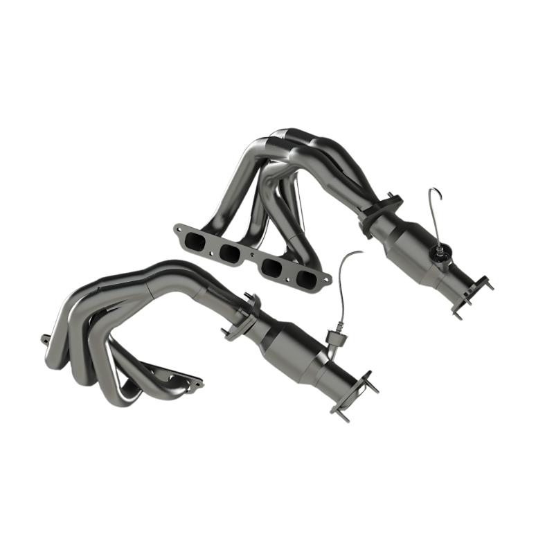 Kooks 22+ Chevrolet C8 Corvette Z06 LT6 1-7/8in. x 2in. SS Tri-Y Headers w/ GREEN Cats - DTX Performance