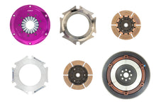 Load image into Gallery viewer, Exedy 2006-2006 Saab 9-2X Aero H4 Hyper Twin Cerametallic Clutch Sprung Center Disc Push Type Cover, performance car parts by DTX Performance