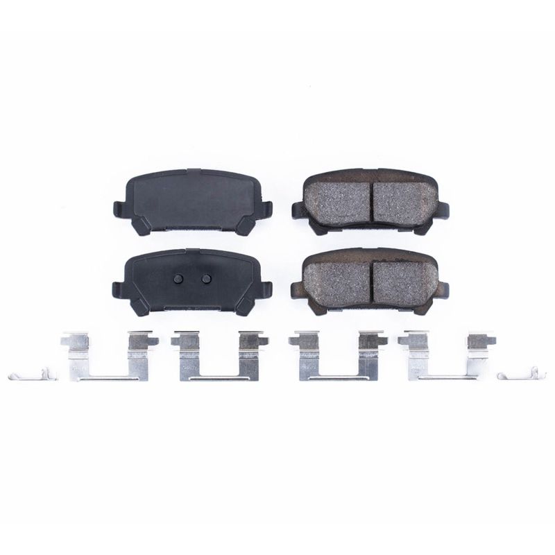 Power Stop 15-19 Chevrolet Colorado Rear Z17 Evolution Ceramic Brake Pads w/Hardware - DTX Performance