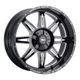 Weld Cheyenne 20x10 / 5x127 / 4.75 BS / 87.1 HB - Gloss Black Milled - Non-BL Wheel