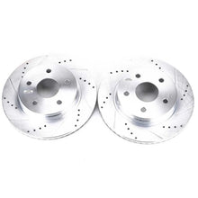 Load image into Gallery viewer, Power Stop 07-09 Chrysler Aspen Front Evolution Drilled &amp; Slotted Rotors - Pair, high performance brakes, veteran owned shop