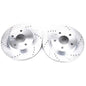 Power Stop 07-09 Chrysler Aspen Front Evolution Drilled & Slotted Rotors - Pair, high performance brakes, veteran owned shop
