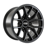 BBS TS-P 17x9in - 6x139.7 - 106.1 CB - ET-12 - Satin Black Wheel