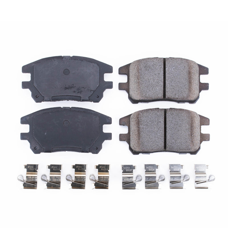 Power Stop 02-03 Lexus RX300 Front Z17 Evolution Ceramic Brake Pads w/Hardware - DTX Performance