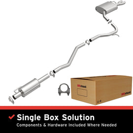 MagnaFlow BRE Exhaust Kit 06-10 Fusion Milan 2.3L high performance car part with single box solution. DTX Performance veteran owned shop.