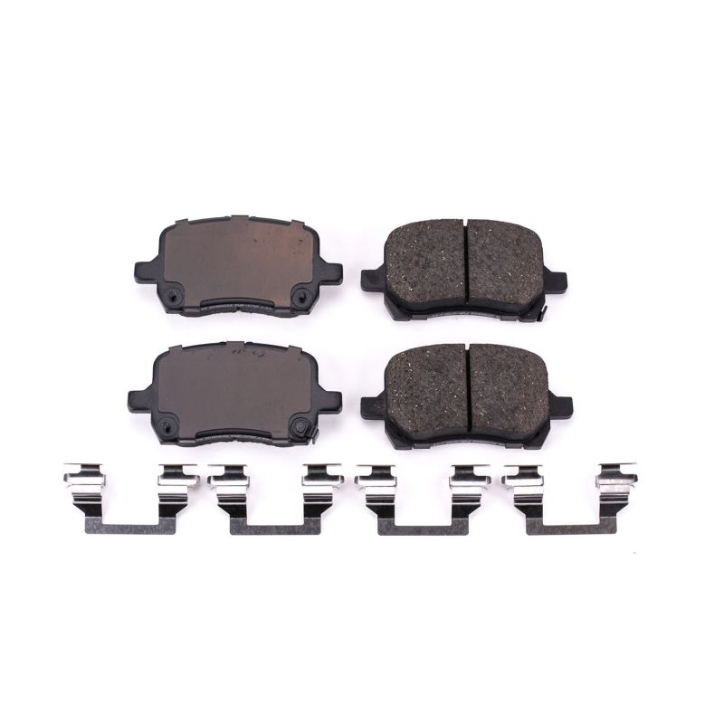 Power Stop 05-06 Chevrolet Cobalt Front Z17 Evolution Ceramic Brake Pads w/Hardware - DTX Performance