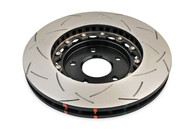 DBA Nissan Skyline (Various) Front Slotted 5000 Series 2 Piece Rotor Assembled w/ Black Hat for performance car parts