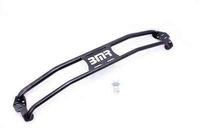 BMR 11-15 5th Gen Camaro Front 2-Point Strut Tower Brace - Black Hammertone for performance car tuning at DTX Performance