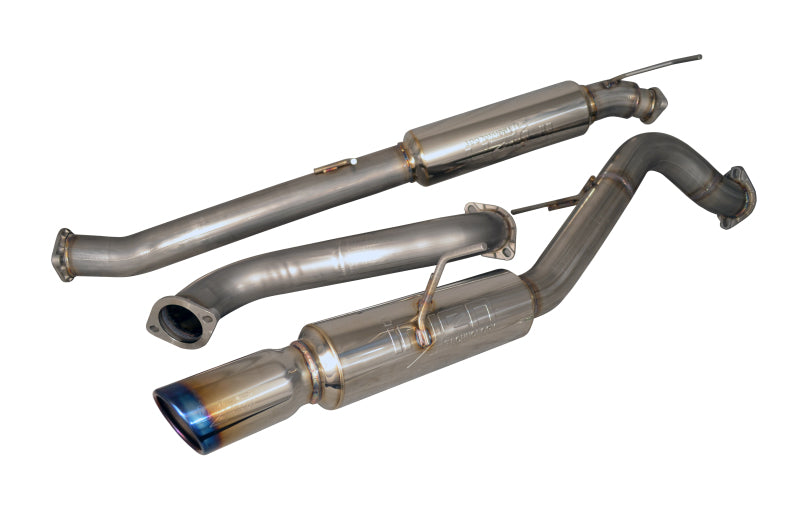 Injen 14-19 Ford Fiesta ST 1.6L Turbo 4Cyl 3in Cat-Back Stainless Steel Exhaust w/ Burnt SS Tip - DTX Performance