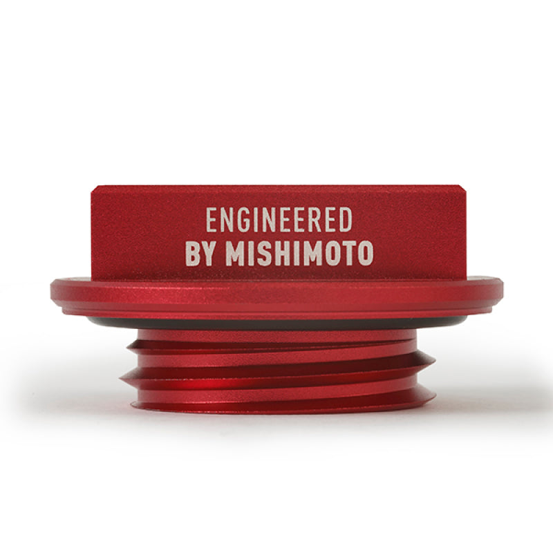 Mishimoto Subaru Hoonigan Oil Filler Cap - Red, high performance part by DTX Performance for engine tuning and upgrades.