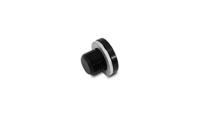 Vibrant M12 x 1.25 Metric Aluminum Port Plug with Crush Washer, performance car parts, DTX Performance, high performance auto parts