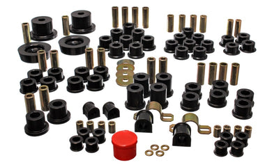 Energy Suspension 90-97 Mazda Miata Black Hyper-Flex Master Bushing Set for performance upgrades, high performance auto parts