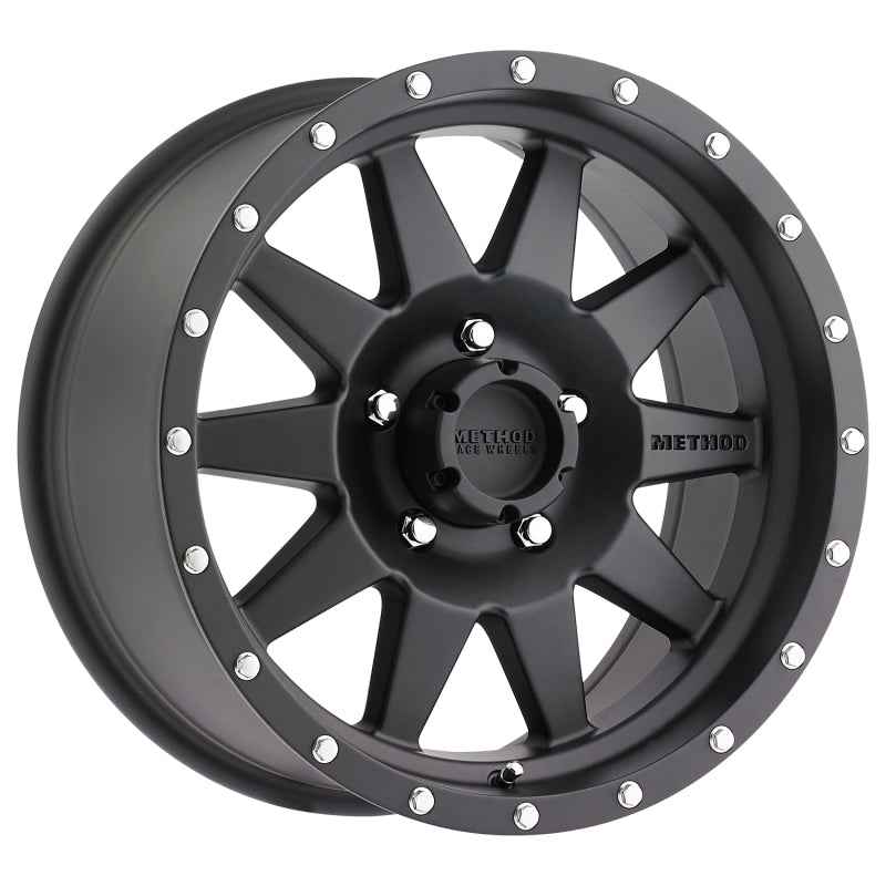 Method MR301 The Standard 15x7 matte black wheel, performance car parts, DTX Performance, aftermarket performance upgrades, veteran owned shop
