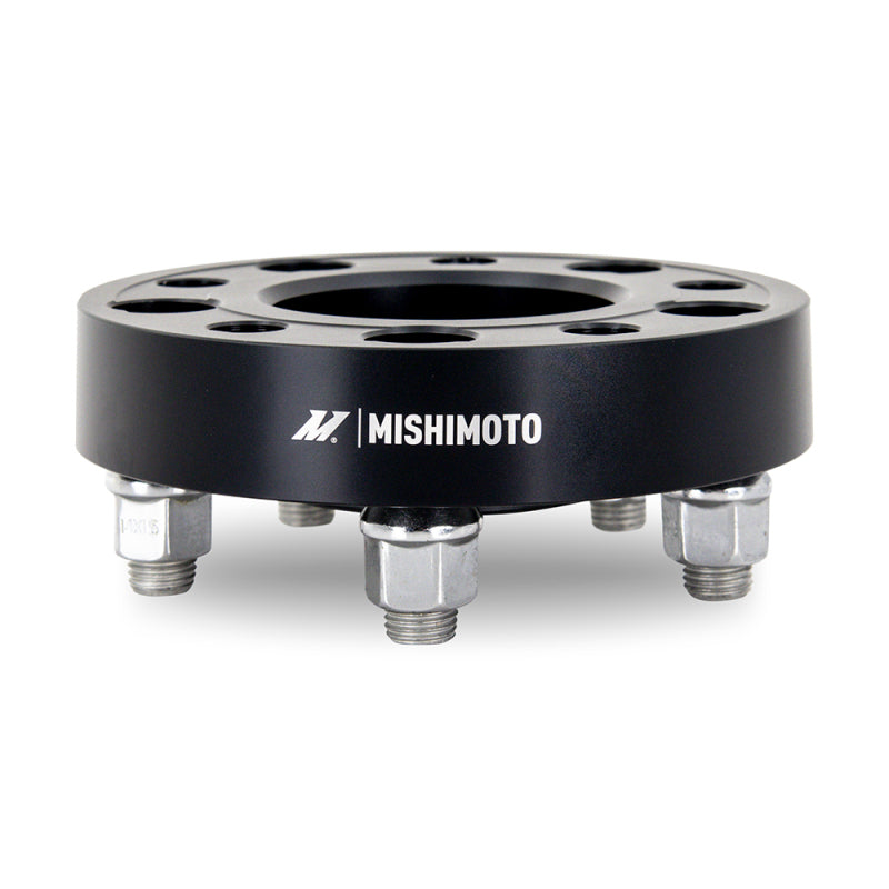 Mishimoto Wheel Spacers - 5x100 - 56.1 - 25 - M12 - Black - performance car parts from DTX Performance - aftermarket upgrades
