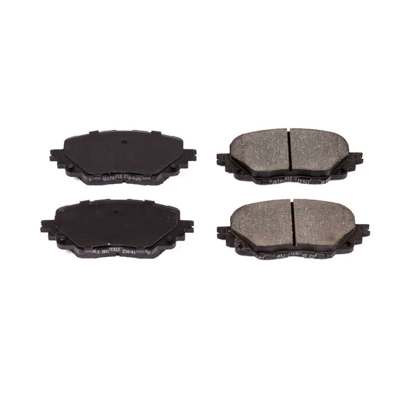 Power Stop 17-19 Fiat 124 Spider Front Z16 Evolution Ceramic Brake Pads - DTX Performance