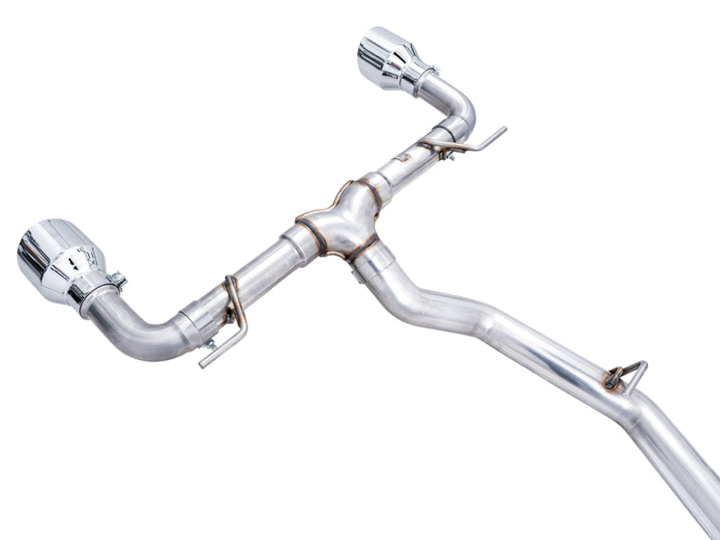 AWE Subaru BRZ/ Toyota GR86/ Toyota 86 Track Edition Cat-Back Exhaust- Chrome Silver Tips - DTX Performance