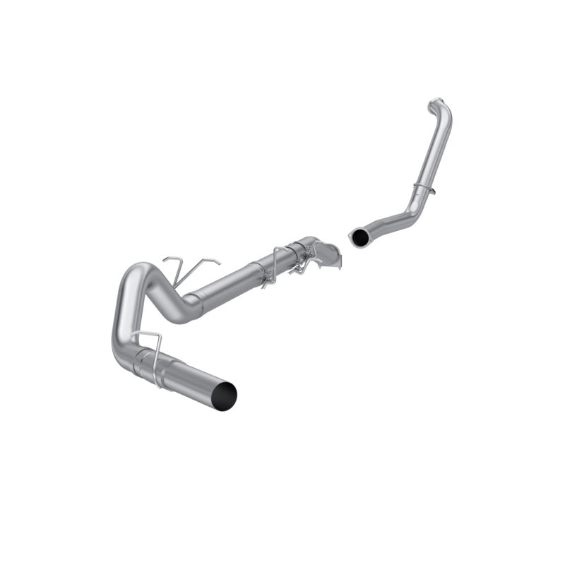 MBRP 03-07 Ford F-250/350 6.0L EC/CC Turbo Back Single Side (Stock Cat) - no Muffler - DTX Performance