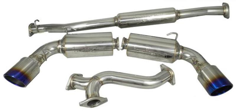 Injen 13-20 Subaru BRZ/Toyota 86 2.0L 4cyl SS CB Exhaust w/ Dual Injen Embossed Muffler - DTX Performance