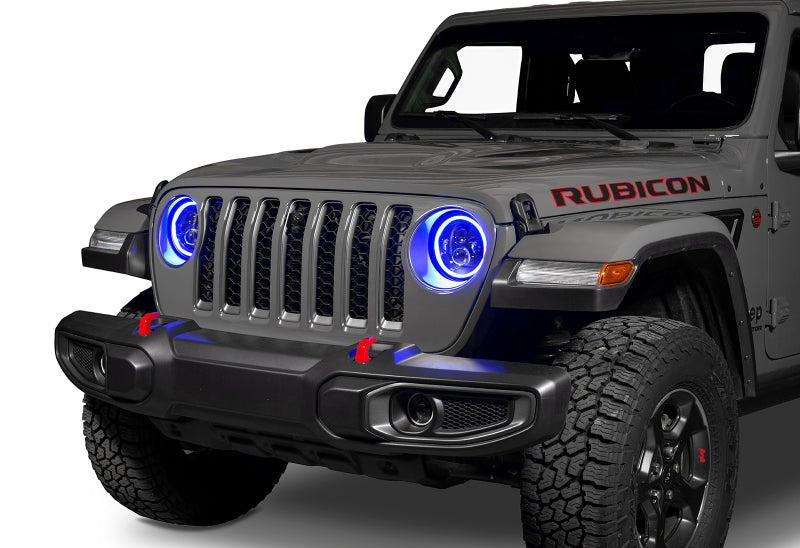 Oracle Jeep Wrangler JL/Gladiator JT 7in. High Powered LED Headlights by DTX Performance