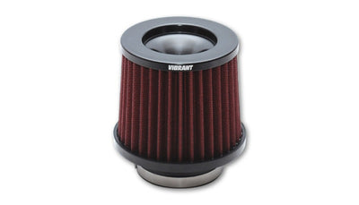Vibrant The Classic Performance Air Filter (5.25in O.D. Cone x 5in Tall x 3.5in inlet I.D.) high performance auto part