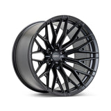 Vossen HFX-6 22x9.5 - 6x139.7 - ET30 - Deep - 95.1 - Satin Black Wheel