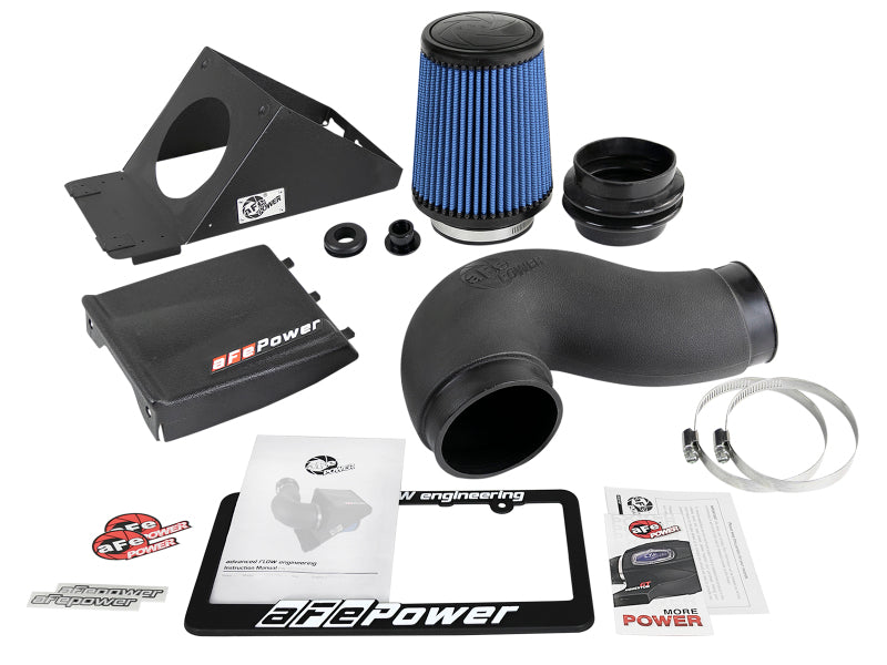 aFe MagnumFORCE Stage-2 Pro 5R Air Intake System for 10-18 Ford Taurus SHO Twin Turbo EcoBoost V6 3.5L, performance car parts by DTX Performance