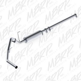MBRP 2004-2008 Ford F150 EC/CC-SB 3in Cat Back Single Side AL P Series Exhaust - Performance Upgrade