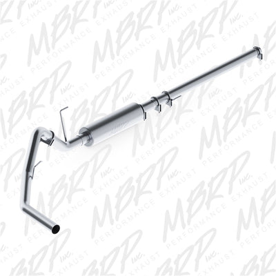 MBRP 2004-2008 Ford F150 EC/CC-SB 3in Cat Back Single Side AL P Series Exhaust - Performance Upgrade